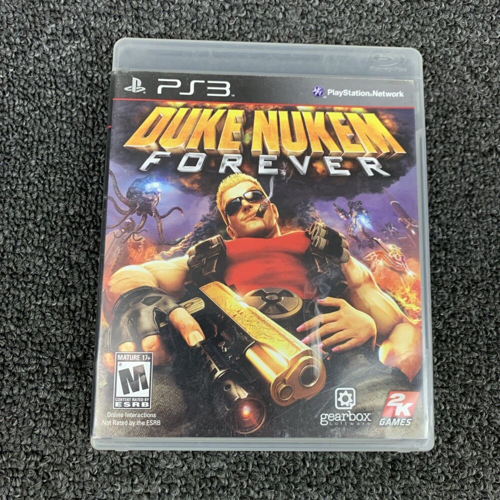 Duke Nukem Forever (Sony PlayStation 3, PS3, 2011) Complete In Box